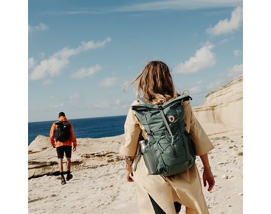 Rucksack Fjällräven - Abisko Hike Foldsack - Patina Green