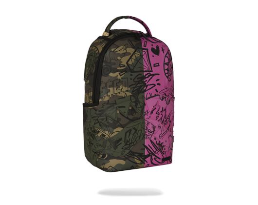 Rucksack Sprayground - Split Pink And Camo Dlx Backpack