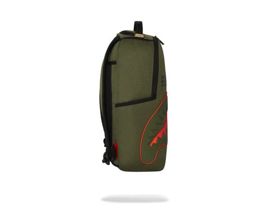 Rucksack Sprayground - Nylon Shark Central Army Dlx-Ripstop Backpack