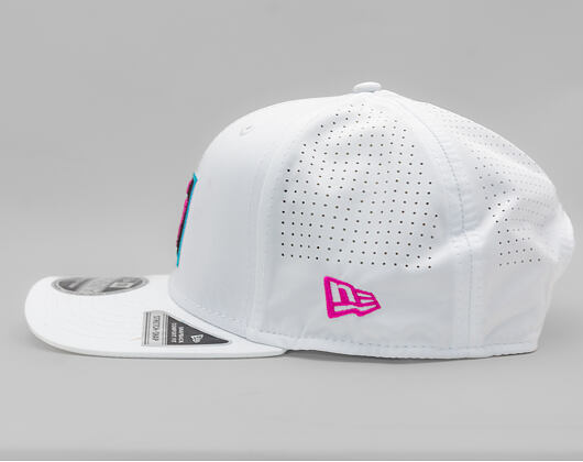 Basecap New Era - LIV Golf 9SEVENTY Stretch-Snap - Range Goats - White
