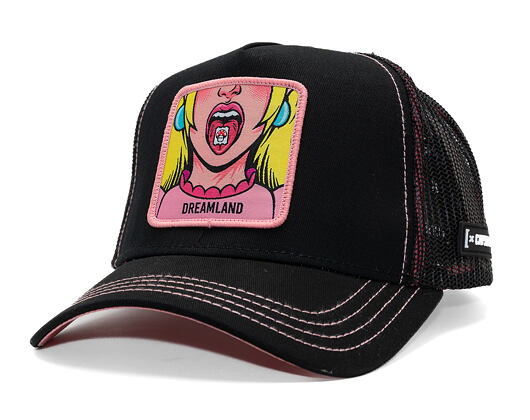 Kappe Capslab Trucker - Famous Dreamland - Black