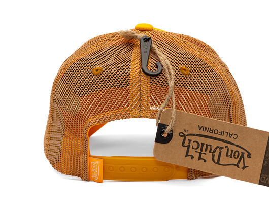 Kappe Von Dutch - Trucker - Cali Patch - Orange