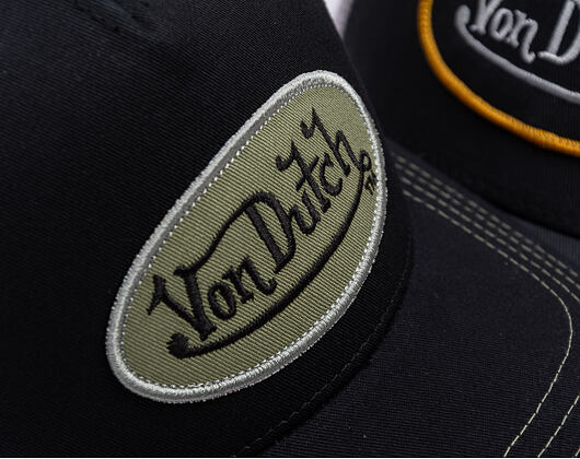 Kappe Von Dutch - Trucker - Classic Logo - Black/Green