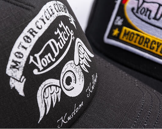 Kappe Von Dutch - Trucker - VD MC - Dark Grey