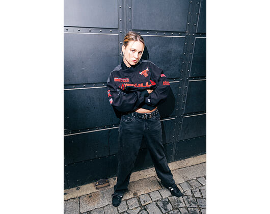 Jacke New Era - NBA Motorsport Jacke - Chicago Bulls - Schwarz