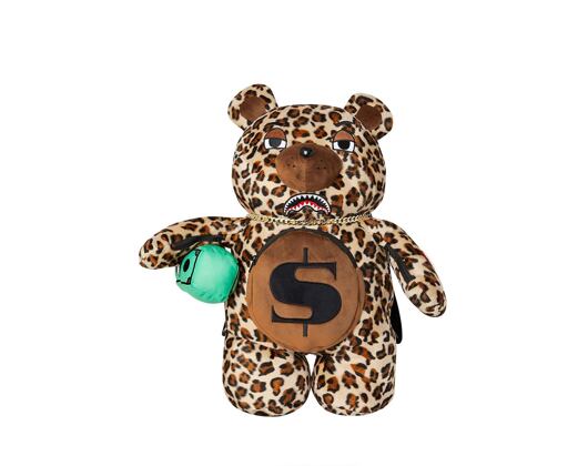 Rucksack Sprayground - Leopard Money Bear Backpack