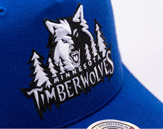 Kappe Mitchell & Ness - Coldwal Classic Red  - Minnesota Timberwolves - Royal Blue