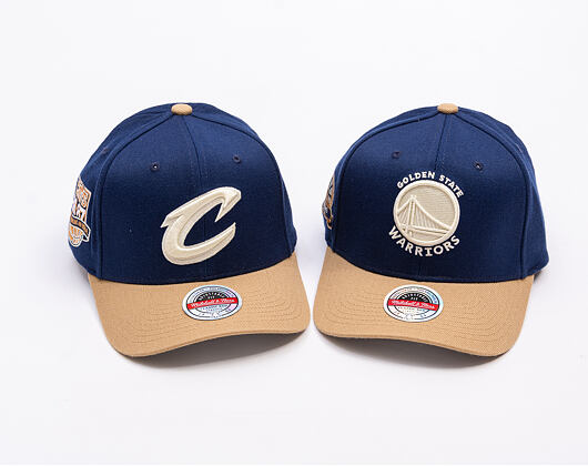 Kappe Mitchell & Ness - Sand Storm Classic Red - Cleveland Cavaliers - Navy/Sand