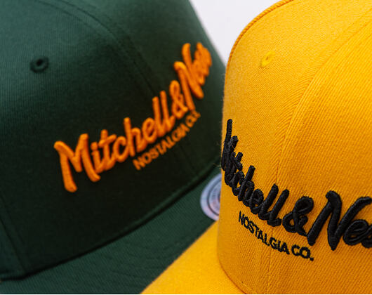 Kappe Mitchell & Ness - Pinscript Classic Red - Own Brand - Yellow/Black