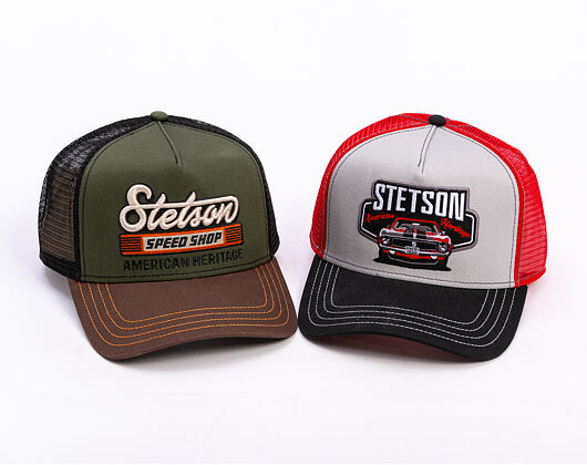 Kappe Stetson - Trucker Cap Garage American Heritage - Black/Grey