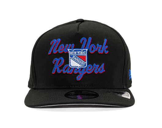 Basecap New Era - NHL Chainstitch 9FIFTY A-Frame - New York Rangers - Black
