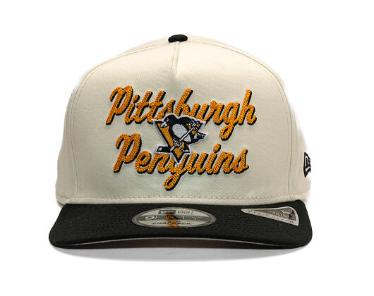 Basecap New Era - NHL Chainstitch 9FIFTY A-Frame - Pittsburgh Penguins - Chrome White