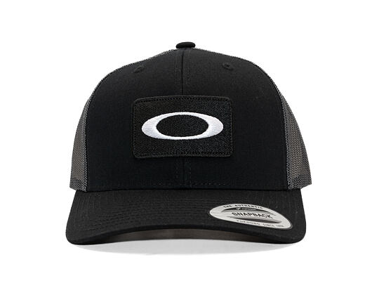 Kappe Oakley - O Original Patch Trucker - Black/Forged Iron