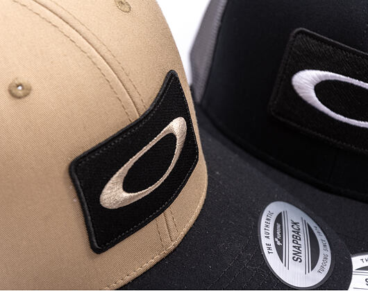 Kappe Oakley - O Original Patch Trucker - Pebble