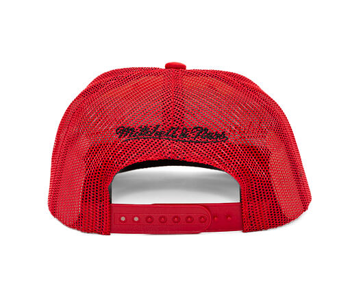 Kappe Mitchell & Ness - NBA Vintage Block Trucker - Chicago Bulls - Cream