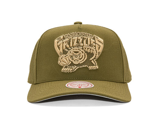 Kappe Mitchell & Ness - NBA Fashion Basic Pro HWC - Vancouver Grizzlies - Olive