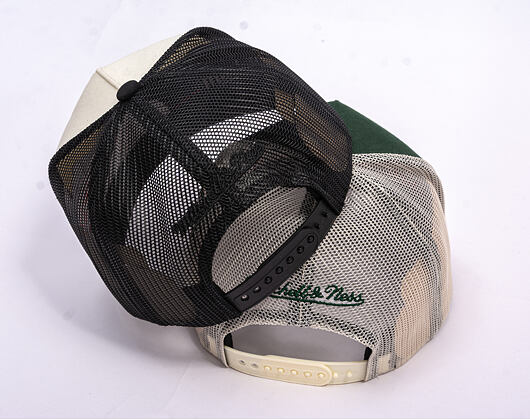 Kappe Mitchell & Ness - Branded Icon Trucker - Dark Green