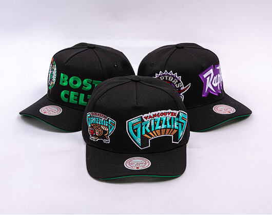 Kappe Mitchell & Ness - NBA Busted Pro HWC - Vancouver Grizzlies - Black