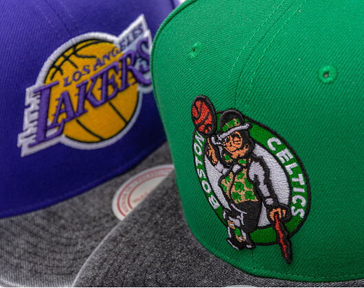 Kappe Mitchell & Ness - NBA Denim Patchwork - Boston Celtics - Green