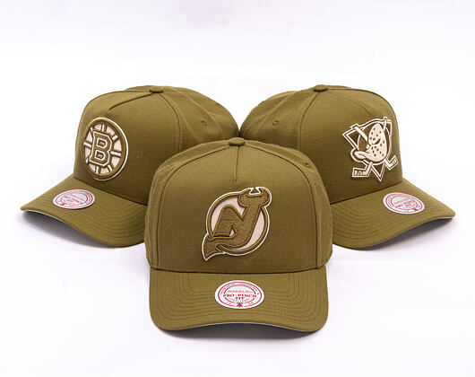 Kappe Mitchell & Ness - NHL Fashion Basic Pro - New Jersey Devils - Olive