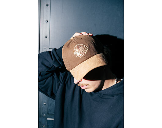 Kappe Mitchell & Ness - NHL Lux Chain Vntg - Chicago Blackhawks - Brown