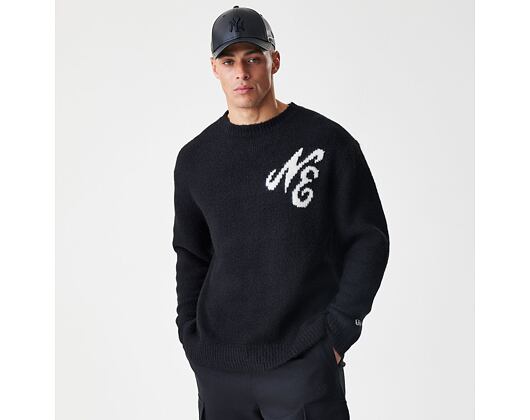 Strickpullover New Era - Branded Knit Sweater - Black