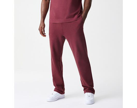 Hose New Era - Branded Washed Straight Sweatpants - Burgundy