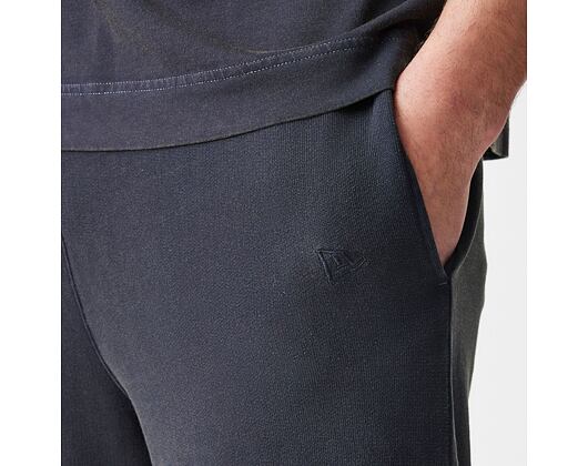 Hose New Era - Branded Washed Straight Sweatpants - Black