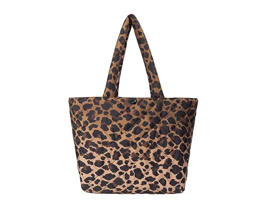 Tasche New Era - MLB Leopard Quilted Tote Bag - NY Yankees - Brown / Black