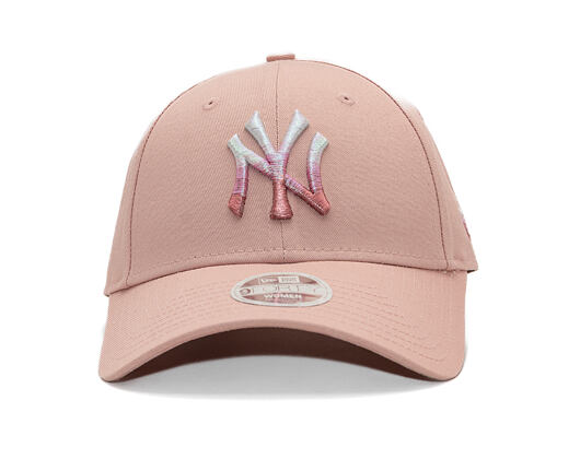 Damen Kappe New Era - MLB Womens Metallic Logo 9FORTY - NY Yankees - Pink / Fushia