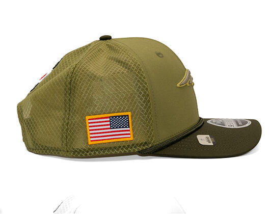 Kappe New Era - NFL25 "Salute to Service" - 9SEVENTY Stretch-Snap - New England Patriots 