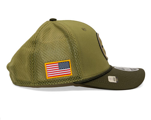 Kappe New Era - NFL25 "Salute to Service" - 9SEVENTY Stretch-Snap - Pittsburgh Steelers 