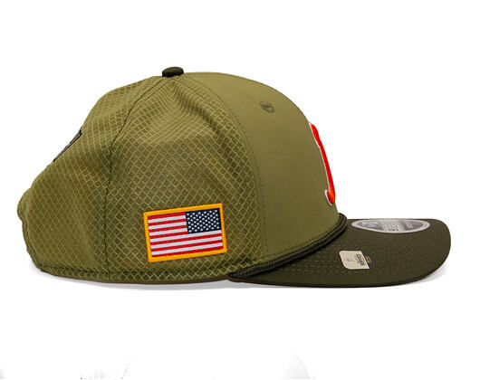 Kappe New Era - NFL25 "Salute to Service" - 9SEVENTY Stretch-Snap - Chicago Bears 