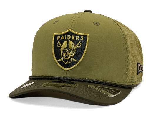 Kappe New Era - NFL25 "Salute to Service" - 9SEVENTY Stretch-Snap - Las Vegas Raiders 