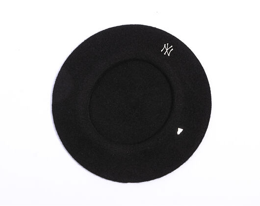 Damen Baskenmütze New Era - MLB Wool Pin Beret - NY Yankees - Black