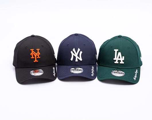 Kappe New Era - MLB Visor Script 9FORTY - LA Dodgers - Dark Green