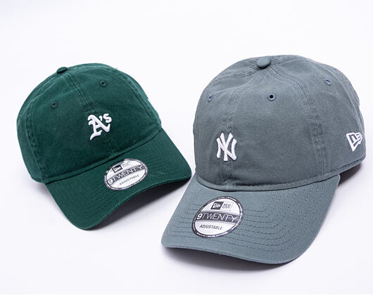 Kappe New Era - MLB Washed Mini Logo 9TWENTY - NY Yankees - Grape