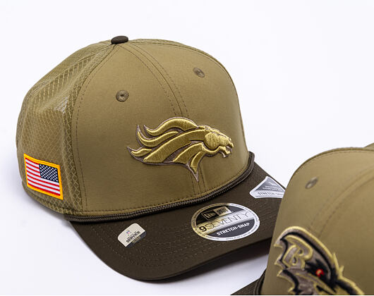 Kappe New Era - NFL25 "Salute to Service" - 9SEVENTY Stretch-Snap - Denver Broncos 