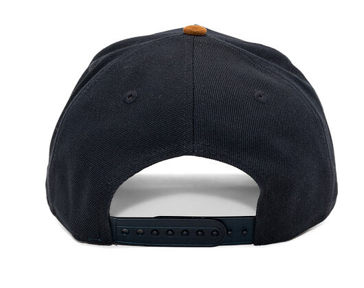 Kappe New Era - MLB Suede Visor 9FORTY A-Frame - Detroit Tigers - Navy / Brown