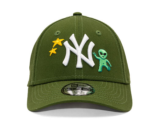 Kinder Kappe New Era - MLB Kids Space Icon 9FORTY - NY Yankees - Rifle Green