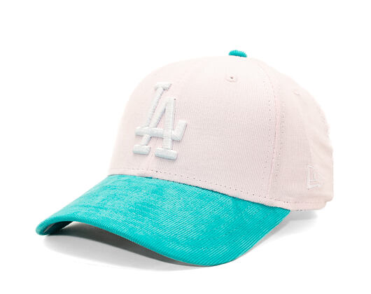 Kinder Kappe New Era - MLB Kids Cord 9FORTY - LA Dodgers - Light Pink / Mint