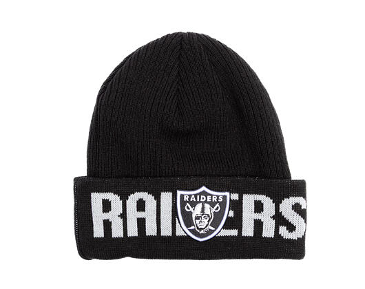Mütze New Era - NFL Wordmark Beanie - LAs Vegas Raiders - Black