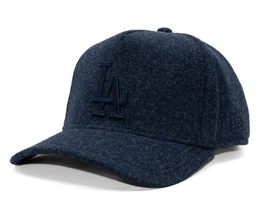 Kappe New Era - MLB Melton Wool 9FORTY A-Frame - LA Dodgers - Navy