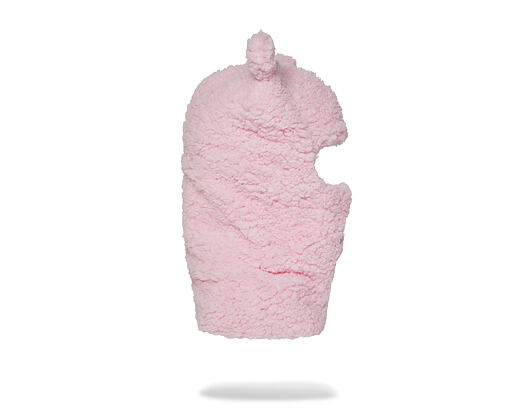 Der Haube Sprayground Pink Fleece Bear Ears Ski Mask
