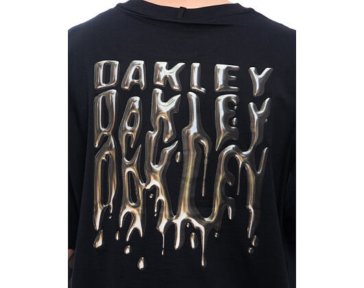 Oakley T-shirt - Stacked Metal Tee - Blackout