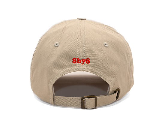 Kappe 8by8 - Dadcap - "I can't adult today" - Tan/Orange