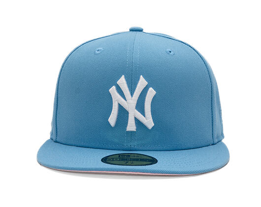 Kappe New Era - MLB 1999 WS 59FIFTY - NY Yankees - Sky Blue / Pink UV