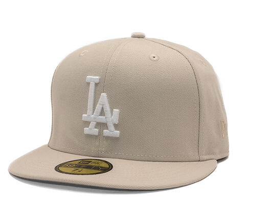 Kappe New Era - MLB Seasonal 59FIFTY - LA Dodgers - Stone