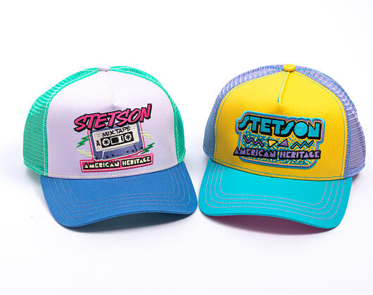 Kappe Stetson - Trucker Cap - - Mix Tape - 28