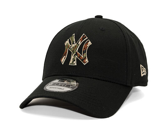 Kappe New Era - MLB Outline Camo 9FORTY - NY Yankees - Black
